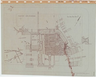 Bylma excavation map