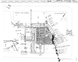 Bylma excavation map, 