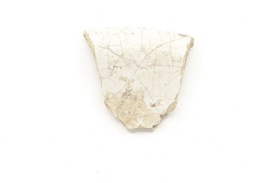 White-fired tin-glazed fragments, 