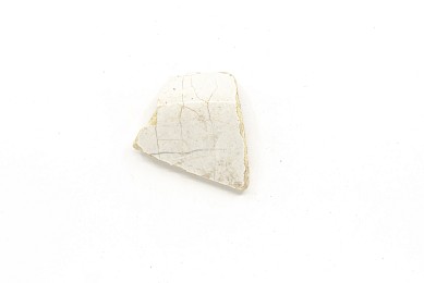 White-fired tin-glazed fragments, 