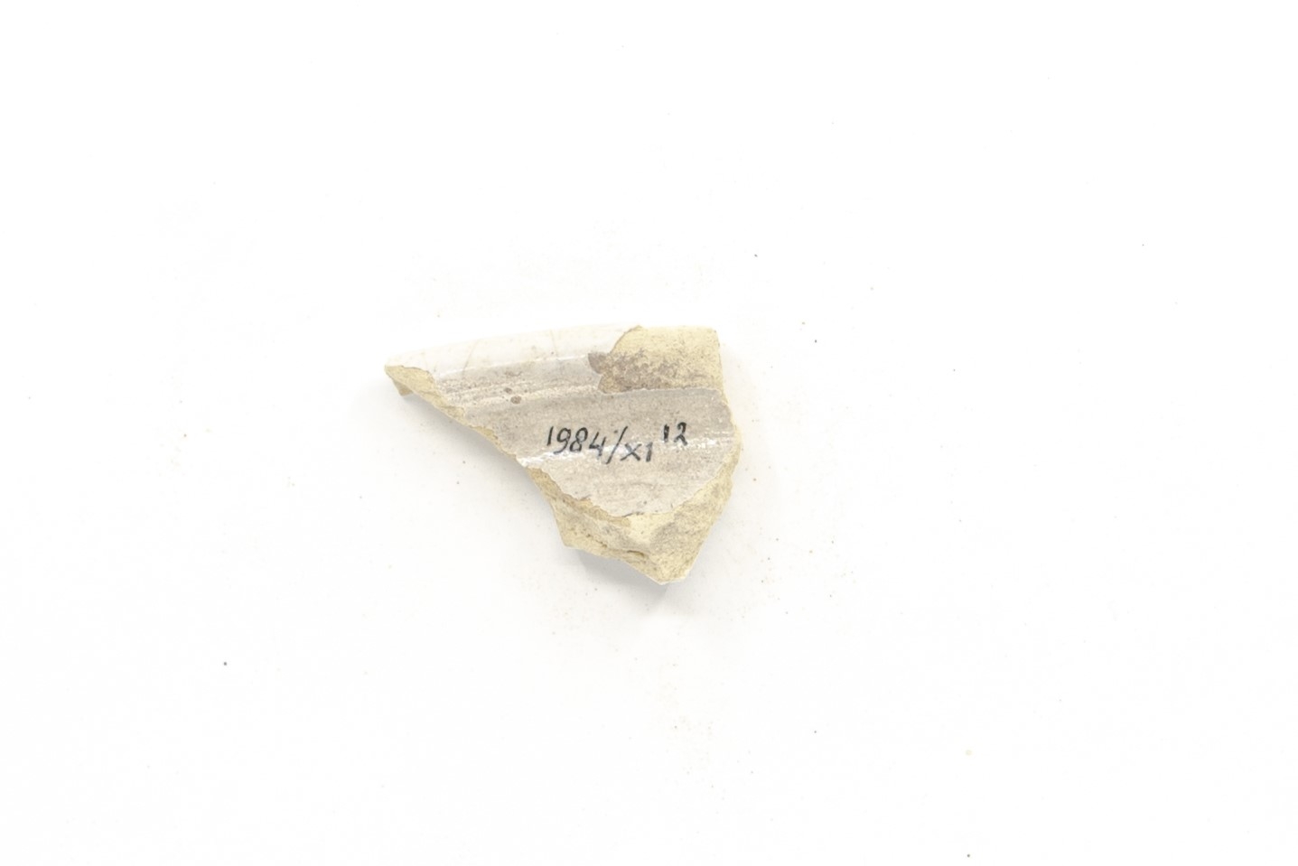 White-fired tin-glazed fragments,