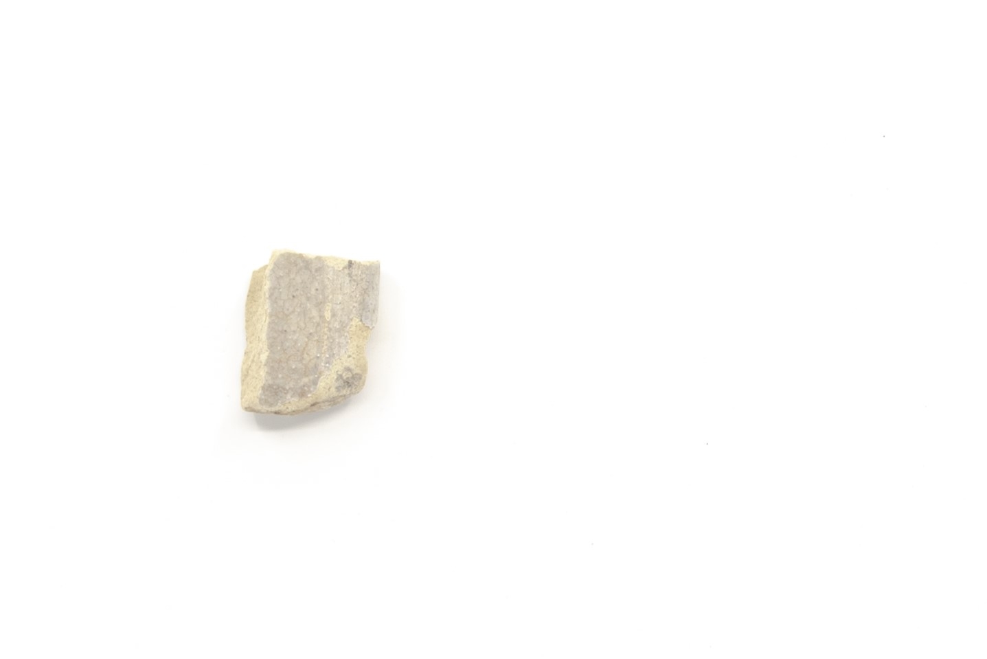 White-fired tin-glazed fragments,