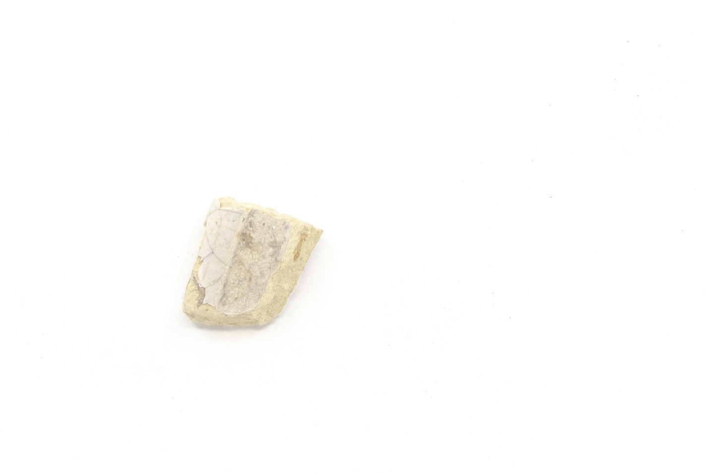 White-fired tin-glazed fragments,