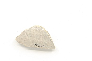 White-fired tin-glazed fragments, 