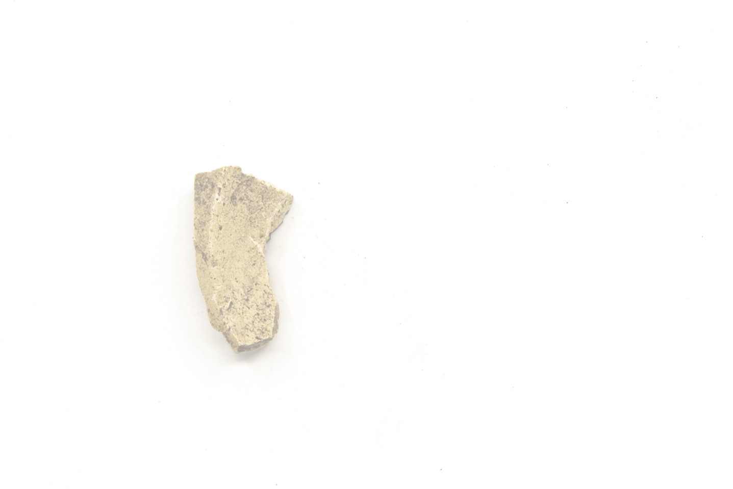 White-fired tin-glazed fragments,