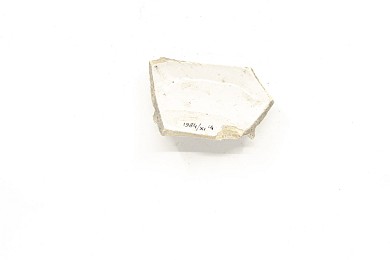 White-fired tin-glazed fragments, 