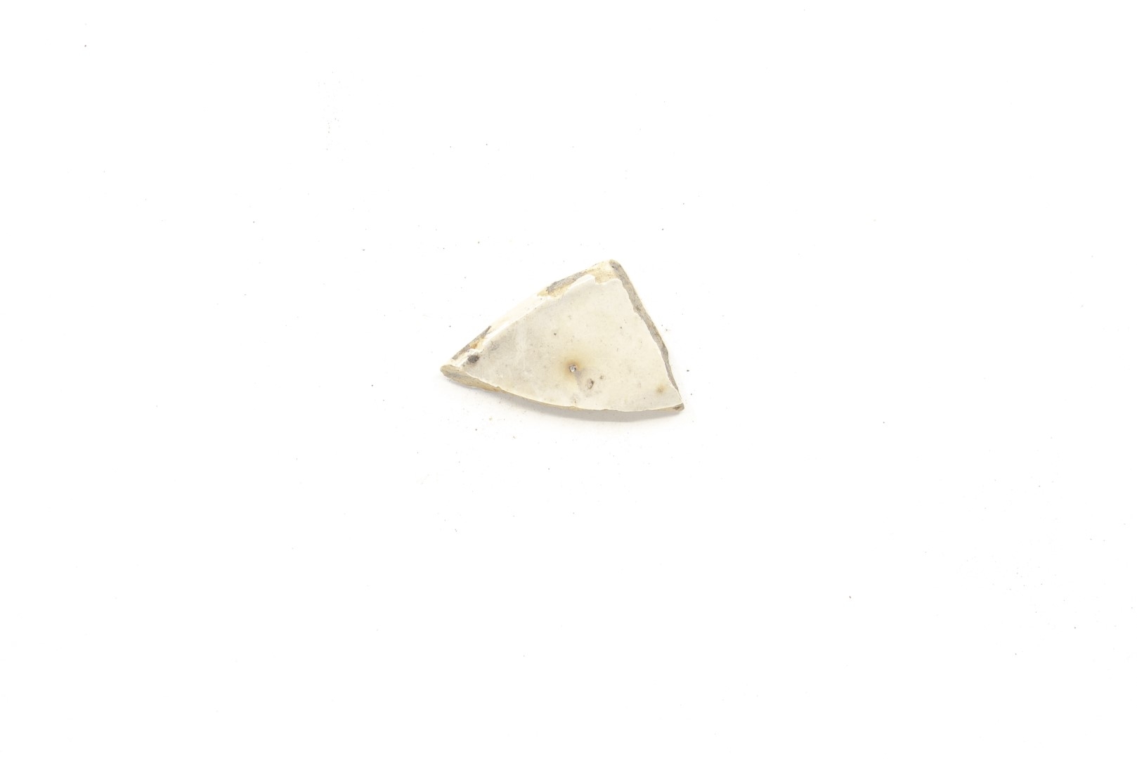 White-fired tin-glazed fragments,