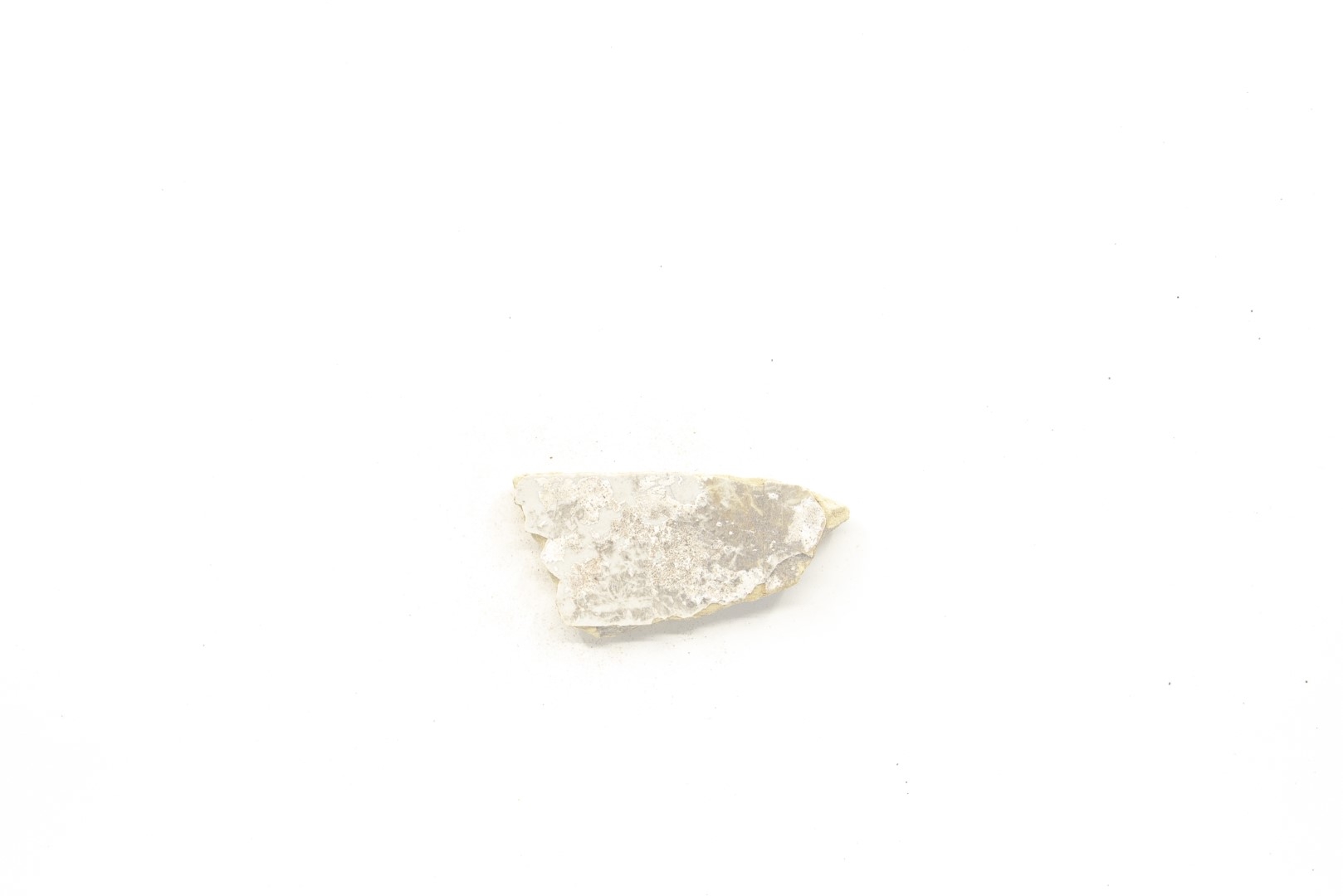 White-fired tin-glazed fragments,