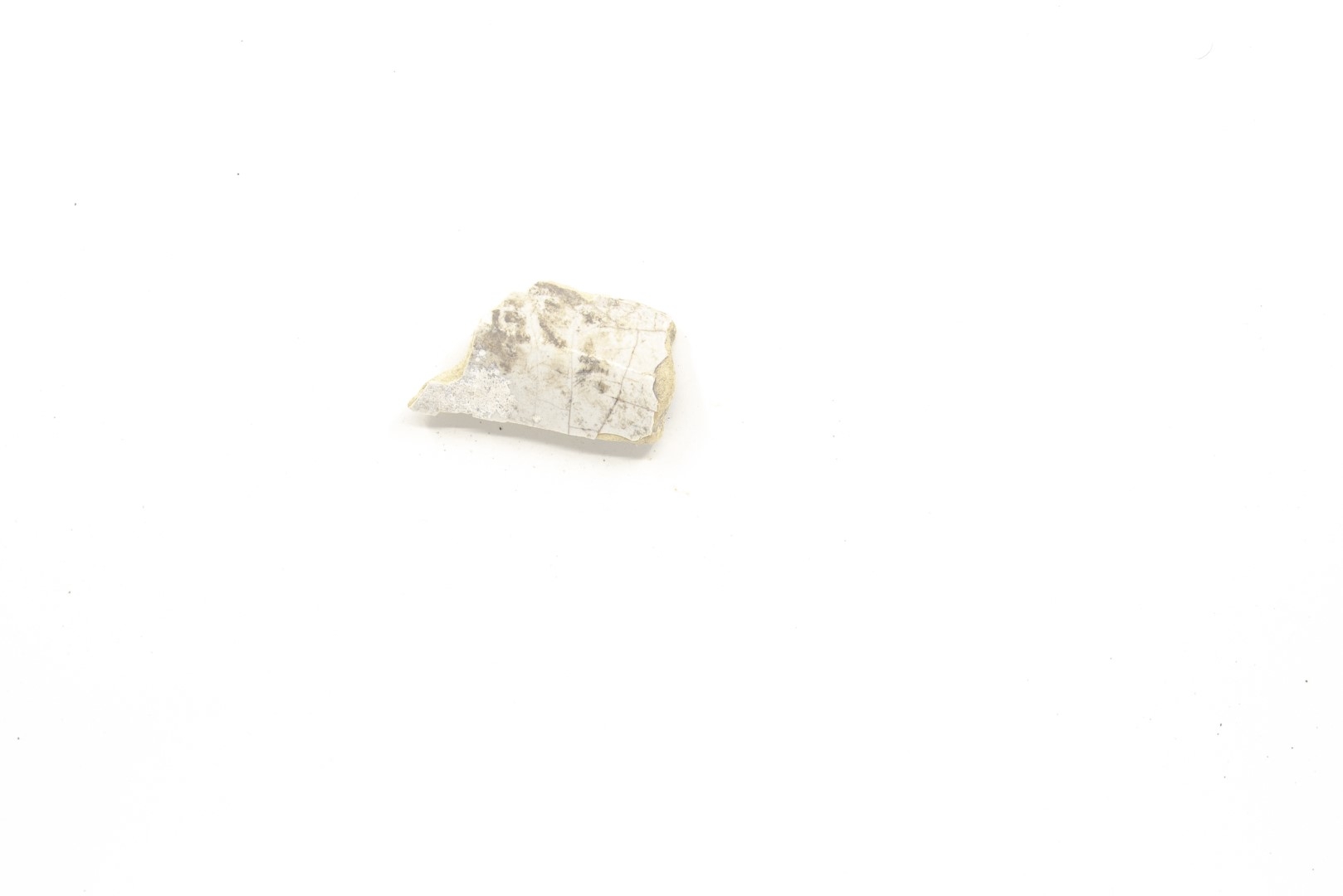 White-fired tin-glazed fragments,