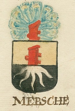 de Mepsche's Crest, Small painting