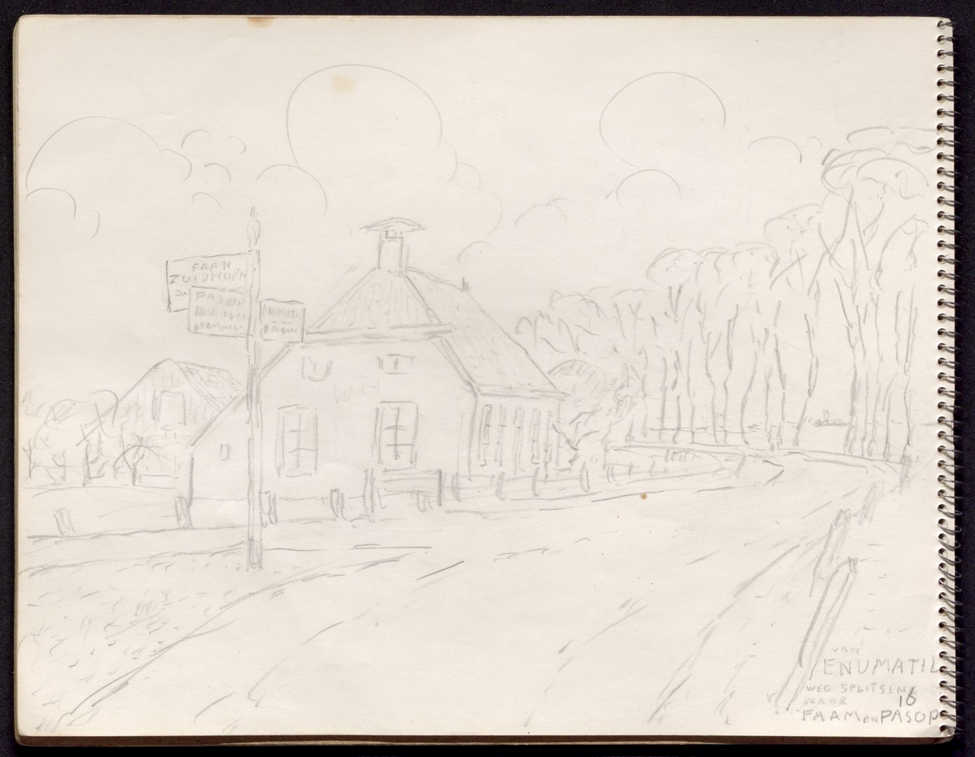 Drawing Road to Bylma