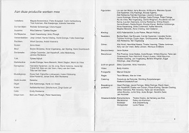 Booklet for Theaterspektakel Mepske van 't Foan, 