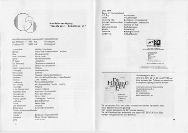 Booklet for Theaterspektakel Mepske van 't Foan, 